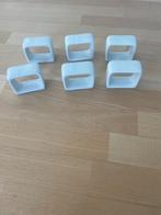 Lot de 6 ronds de serviettes en porcelaine, Enlèvement ou Envoi, Neuf, Résiste au lave-vaisselle