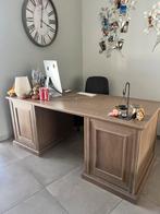 Bureau en bijpasend tv meubel, Ophalen, Gebruikt, Bureau