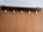 Deur- of muurkapstok met 5 metalen haken Ikea, Huis en Inrichting, Nieuw, Overige materialen, Minder dan 100 cm, Overige typen