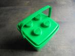 Lego Storage Box with Handle (zie foto's), Enlèvement ou Envoi, Utilisé, Lego