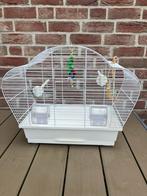 VOGELKOOI IN GOEDE STAAT MET TOEBEHOREN 35 EURO, Ophalen, Zo goed als nieuw, Overige materialen, Vogelkooi