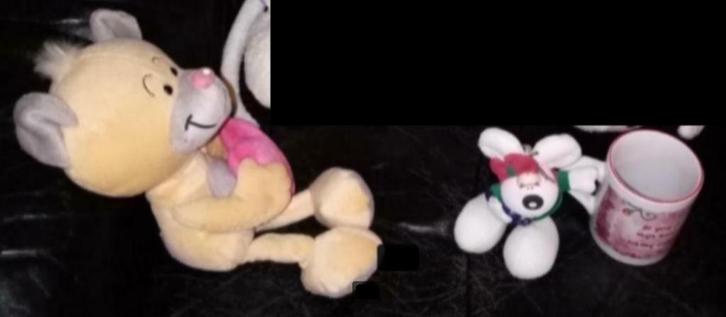 Lot diddl en diddlina - 18 stuks - 1 a 4€/stuk, Verzamelen, Diddl, Gebruikt, Knuffel, Diddl, Ophalen of Verzenden