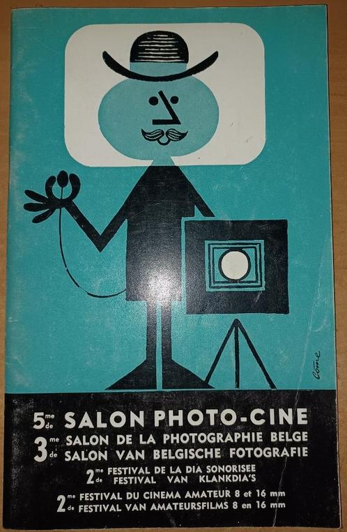 5ème Salon Photo-Ciné 3ème Salon de la photographie belge, Collections, Cinéma & Télévision, Utilisé, Film, Enlèvement ou Envoi