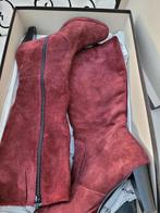 Dameslaarzen Tamaris leder - maat 39, Tamaris, Hoge laarzen, Ophalen of Verzenden, Gedragen