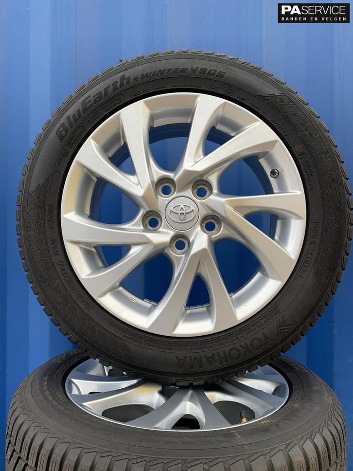 Origineel Toyota Auris winterset incl Yokohama met 7.8 mm, Auto-onderdelen, Banden en Velgen, Banden en Velgen, Winterbanden, 16 inch