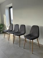 Stoelen, Huis en Inrichting, Stoelen, Ophalen, Zo goed als nieuw, Vier, Grijs