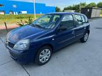 Renault Clio 1.2i Benzine 2005 Euro4 62.000km Met Keuring, Auto's, Voorwielaandrijving, Stof, Blauw, Bedrijf