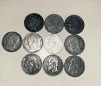 Leopold II 5 Frank, Ophalen, Zilver
