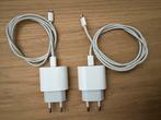 Apple iPhone-oplader, iPad, USB C en Lightning-kabel, Ophalen of Verzenden, Zo goed als nieuw, Apple iPhone