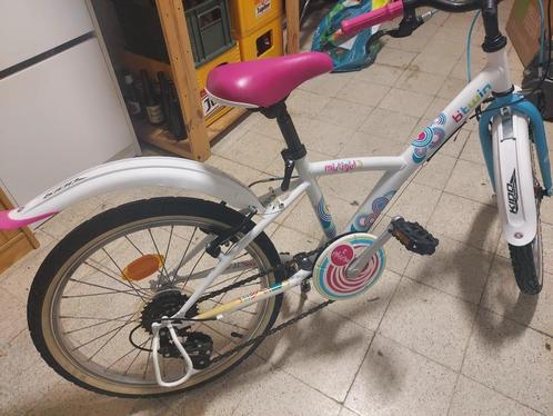 Meisjesfiets 20 inch, Vélos & Vélomoteurs, Vélos | Filles, Utilisé, 20 pouces, Frein à main, Vitesses, Enlèvement