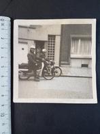 Foto Brommer Motor Moto Motorrad ( 9 x 9cm), Gebruikt, Foto, Ophalen of Verzenden, 1940 tot 1960
