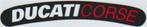 Ducati Corse sticker #7, Motos, Accessoires | Autocollants