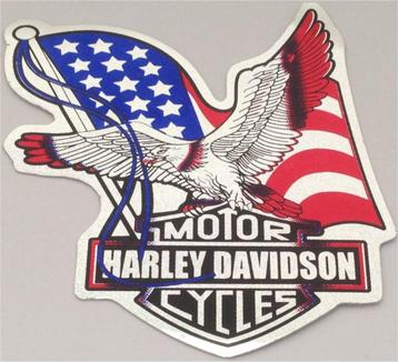 Harley Davidson USA vlag Adelaar sticker #10 beschikbaar voor biedingen