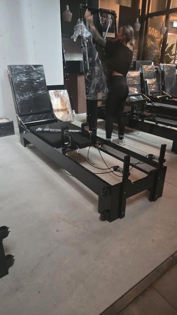 Pilates Reformer studio kwaliteit..actie!, Sports & Fitness, Yoga & Pilates, Neuf, Autre, Enlèvement ou Envoi