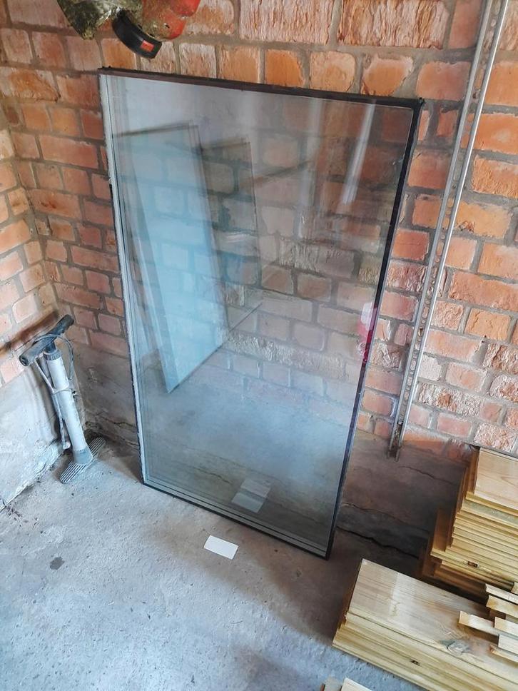 Triple glas voor pvc ramen(nieuw), Doe-het-zelf en Bouw, Glas en Ramen, Nieuw, Ophalen of Verzenden