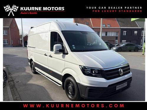 Volkswagen Crafter L3-H3 3-Zit Uitbekleed/Cam/Airco/Bt *1j g, Auto's, Bestelwagens en Lichte vracht, Te koop, ABS, Achteruitrijcamera
