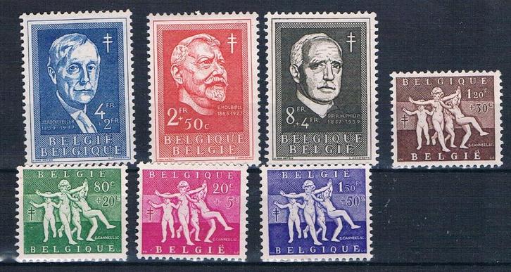 OCB 979/985 postfris voor 12 Euro, Postzegels en Munten, Postzegels | Europa | België, Postfris, Overig, Overig, Zonder envelop