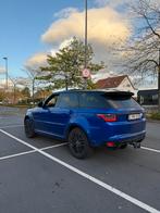 Range Rover Sport SVR Supercharged, Auto's, Zwart, Blauw, Particulier, Leder en Alcantara