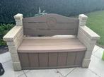 Banc avec rangement chateau fort médiéval, Ophalen, Zo goed als nieuw