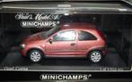 Opel Corsa MINICHAMPS - Echelle 1/43, Hobby en Vrije tijd, Ophalen of Verzenden, Zo goed als nieuw, Auto, MiniChamps