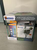 Superfish Scaper cube 25L Compleet, Dieren en Toebehoren, Ophalen, Zo goed als nieuw, Leeg aquarium
