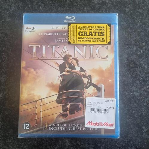 Titanic blu ray 2 Disc blu ray nieuw/neuf NL FR, Cd's en Dvd's, Blu-ray, Nieuw in verpakking, Klassiekers, Ophalen of Verzenden
