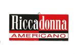 Vintage-Reclamebordje-Riccadonna Americano-1967-Aperitief, Reclamebord, Ophalen of Verzenden, Zo goed als nieuw