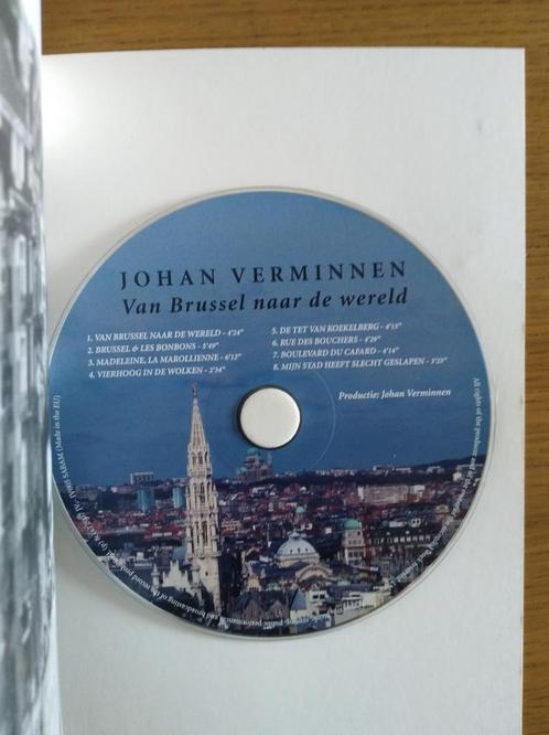 Van Brussel naar de wereld, Johan VERMINNEN 2007., Cd's en Dvd's, Cd's | Nederlandstalig, Zo goed als nieuw, Levenslied of Smartlap