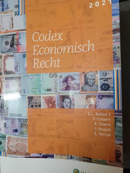 2x Codex Economisch Recht 2021 - Woltsers Kluwer, Livres, Économie, Management & Marketing, Neuf, Enlèvement ou Envoi