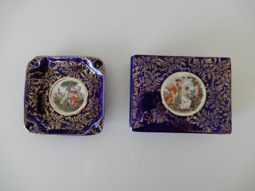 Vintage Empire England sierandenbox en asbak, Antiquités & Art, Antiquités | Porcelaine, Enlèvement ou Envoi
