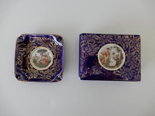 Vintage Empire England sierandenbox en asbak, Antiek en Kunst, Antiek | Porselein, Ophalen of Verzenden