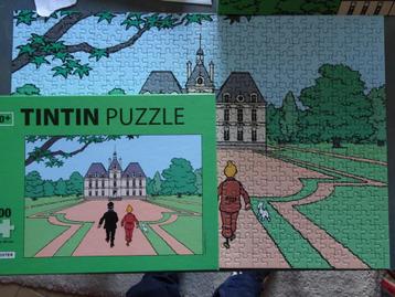 Puzzle 500 pièces Tintin - Château de Moulinsart beschikbaar voor biedingen