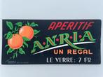Reclamebord Anria karton, Ophalen of Verzenden, Reclamebord