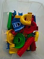 Hubelino - knikkerbaan - baanelementen - duplo, Ophalen of Verzenden, Zo goed als nieuw, Losse stenen, Duplo