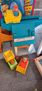 Vintage fisher price lift and load platform, Kinderen en Baby's, Speelgoed | Fisher-Price, Ophalen of Verzenden, Gebruikt