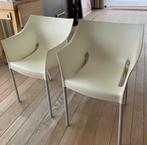 2 design stoelen Starck DR. NO for Kartell, Huis en Inrichting, Stoelen, Ophalen, Kunststof, Gebruikt, Twee