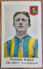 1930s (pre-panini) Edgard Poelmans R. Union Saint Gilloise!, Ophalen of Verzenden, Zo goed als nieuw, Plaatje