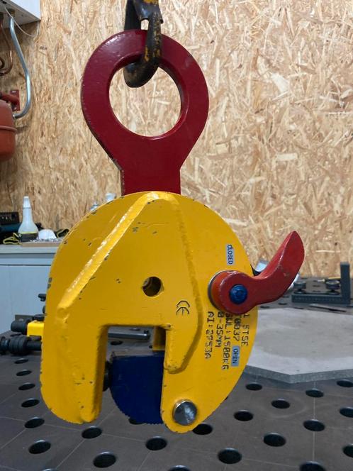 TERRIER verticale hijsklem 1,5 ton, Doe-het-zelf en Bouw, Lieren en Takels, Ophalen of Verzenden