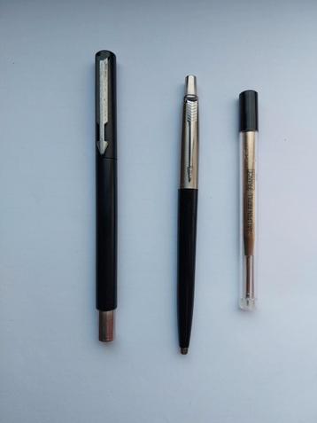 Parker vulpen en balpen beschikbaar voor biedingen