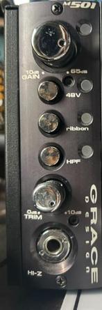 Grace design m501 preamp 500series, Ophalen of Verzenden, Zo goed als nieuw, Audio