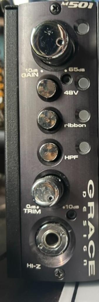 Grace design m501 preamp 500series, Audio, Tv en Foto, Professionele apparaten, Zo goed als nieuw, Audio, Ophalen of Verzenden