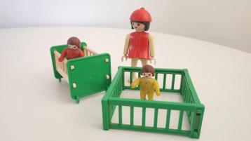 Playmobil - Babysitter met baby's + kinderopvang beschikbaar voor biedingen
