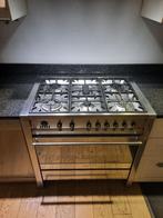 SMEG 6 pits gasfornuis - ovenknop werkt niet, Elektronische apparatuur, Fornuizen, Ophalen, Gebruikt, Gas, 90 tot 95 cm