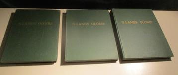 3 Mooie Oude Prentenboeken - s Lands Glorie - nrs 1,2,3