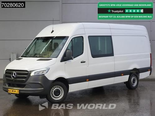 Mercedes Sprinter 317 CDI Dubbel Cabine Automaat L3H2 LED Na, Auto's, Bestelwagens en Lichte vracht, Bedrijf, Te koop, Achteruitrijcamera