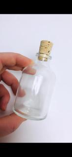 Glazen flesjes (ongevuld) - per 10 verpakt, Doopsuiker, Enlèvement ou Envoi, Neuf