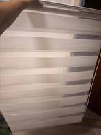 Twee gordijnzebra’s met dubbele vleugels, Huis en Inrichting, Stoffering | Gordijnen en Lamellen, Ophalen of Verzenden, Zo goed als nieuw