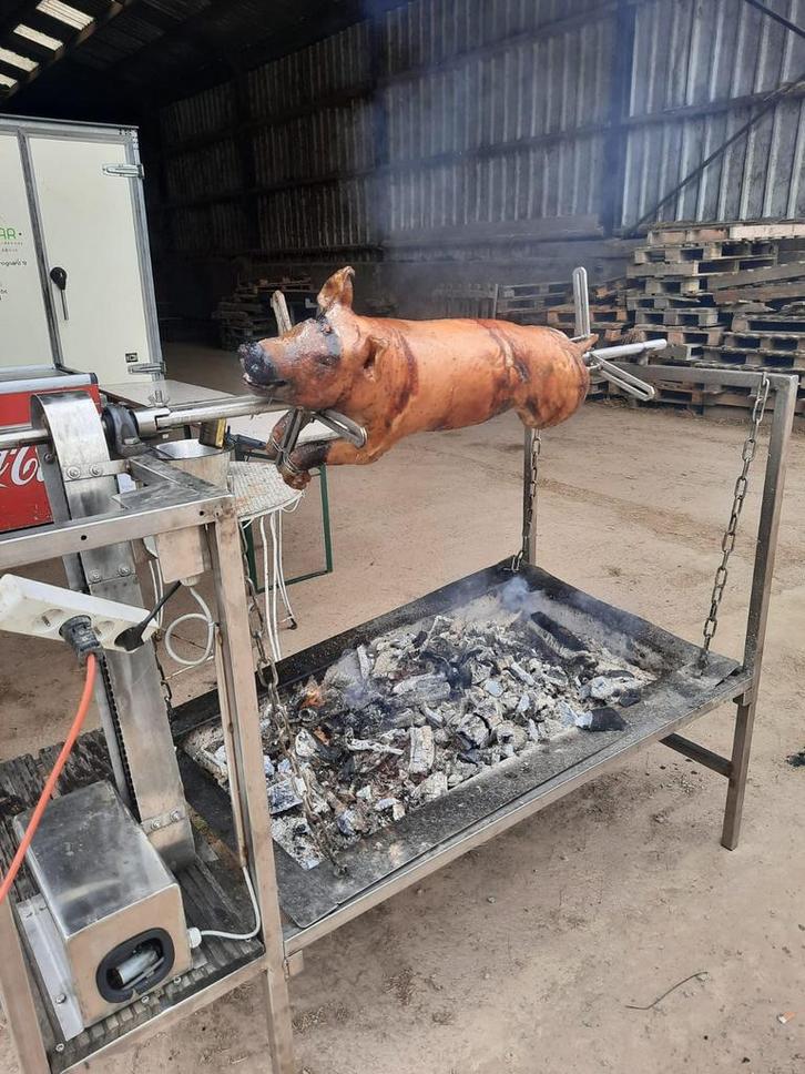 Verhuur van spindeldraaibanken, Tuin en Terras, Barbecue-accessoires, Nieuw, Ophalen