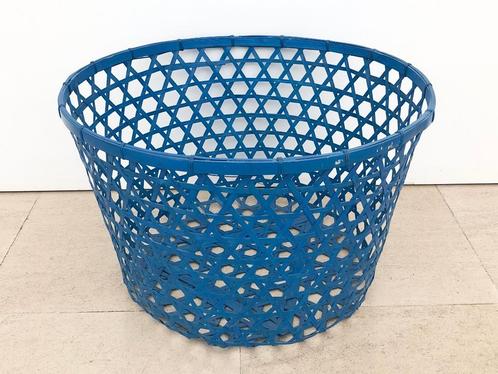 Grote mand - Blauw - IKEA, Maison & Meubles, Accessoires pour la Maison | Plataux & Paniers, Utilisé, Panier, Rond, Osier, Enlèvement