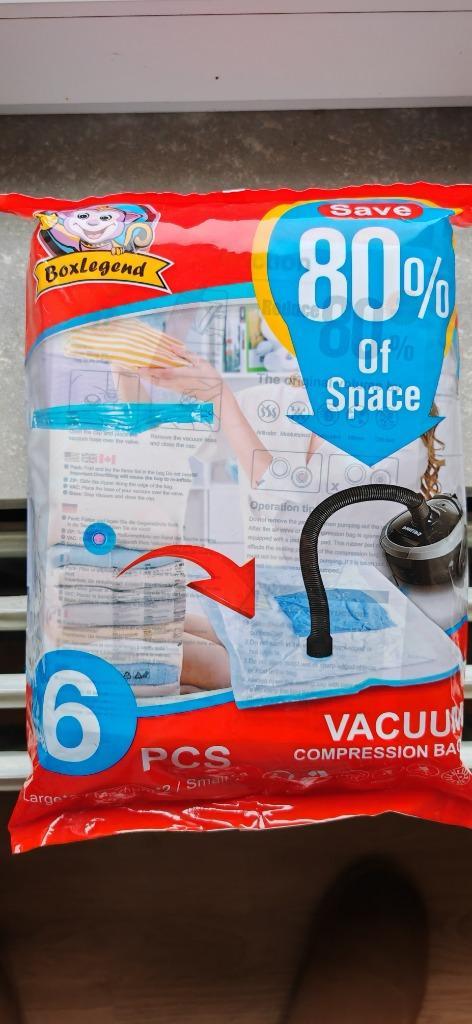 Boxlegend compressiezakken 6 stuks, Huis en Inrichting, Overige Huis en Inrichting, Nieuw, Ophalen